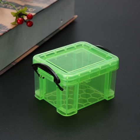 Creative Home Furnishing Trumpet Mini Lock Box Cute Storage Box(Green)