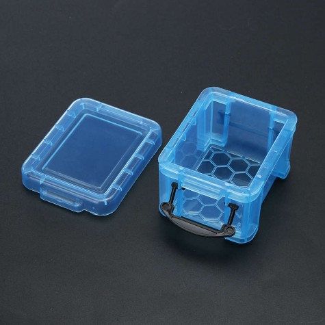 Cute Storage Boxes Home Furnishing Trumpet Mini Lock Box Organizer Blue