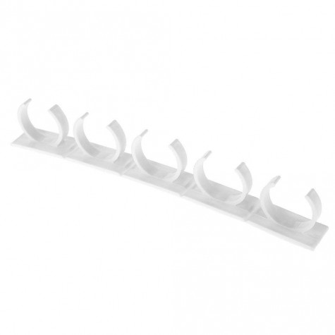 4pcs White Plastic Spice Rack Clip Bottleneck Storage Holder Kitchen Tools