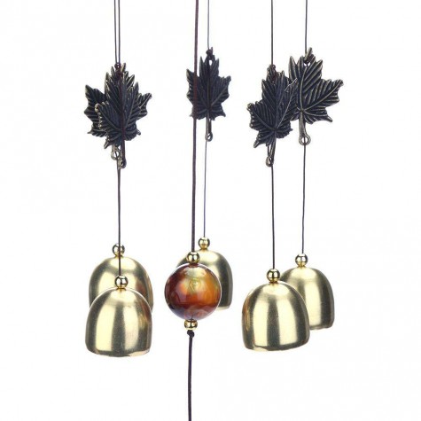 Metal Copper Alloy Bell Wind Chime Chapel Garden Door Hanging Decor