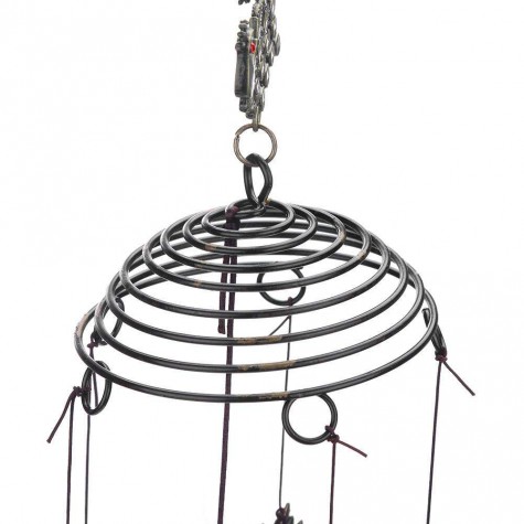 Metal Copper Alloy Bell Wind Chime Chapel Garden Door Hanging Decor