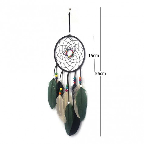 Feathers Beads Handmade Dreamcatcher Craft Dream Catcher Net Home Car Decor