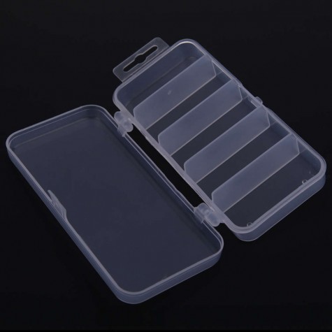 Transparent Plastic Fishing Lure Bait Box Storage Organizer Container Case