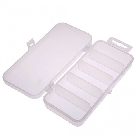 Transparent Plastic Fishing Lure Bait Box Storage Organizer Container Case