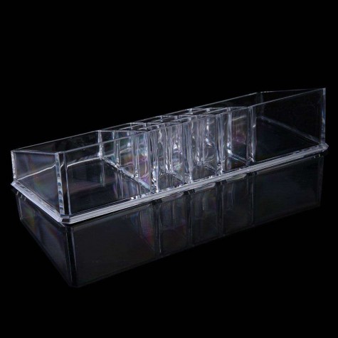 Clear Acrylic Cosmetic Jewelry Makeup Organiser Drawer Box Case Stand No3