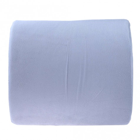 Memory Foam Lumbar Cushion Back Support Travel Pillow Car Seat Grey